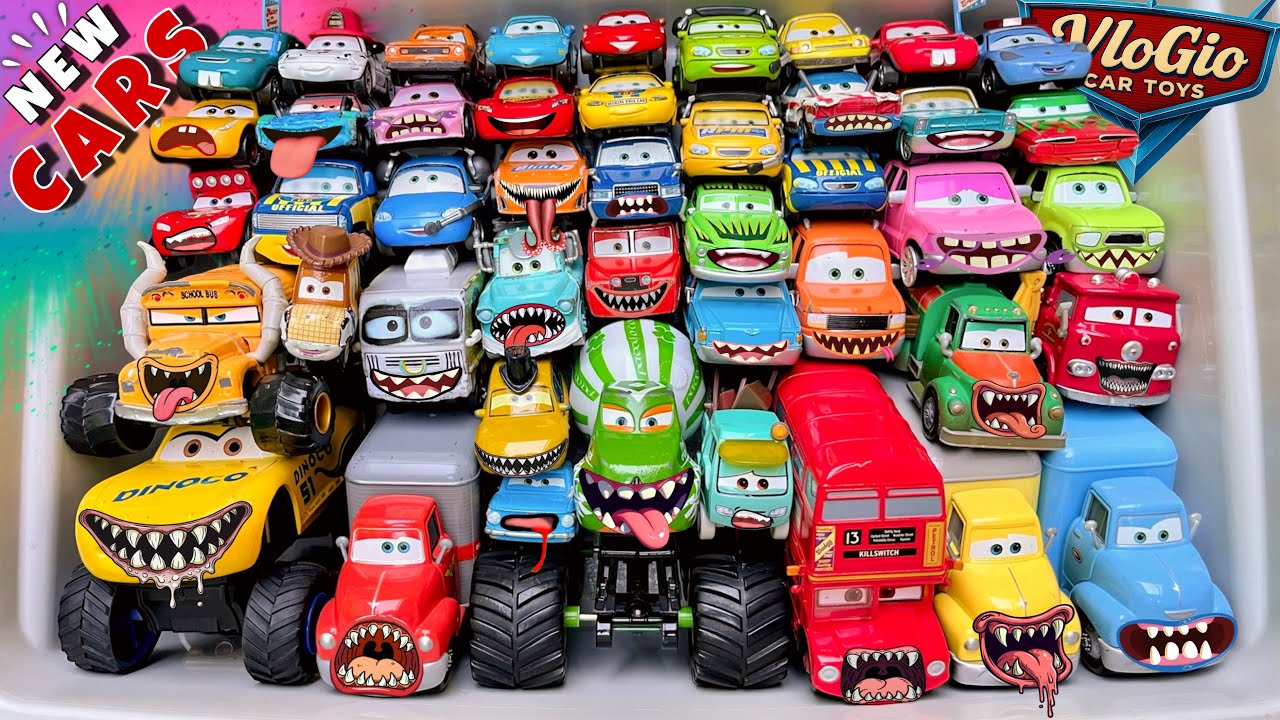Disney Pixar Cars Unboxing Review | Lightning McQueen, Tow Mater, Doc Hudson, Sally Carrera, Cruz