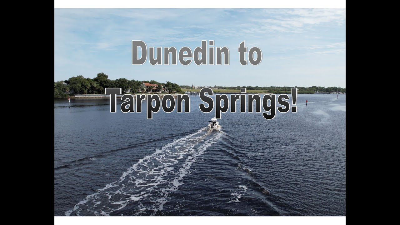 Florida Boat Guy Episode 22: Dunedin to Tarpon Springs and Anclote Key Stop plus Mystery Boat!
