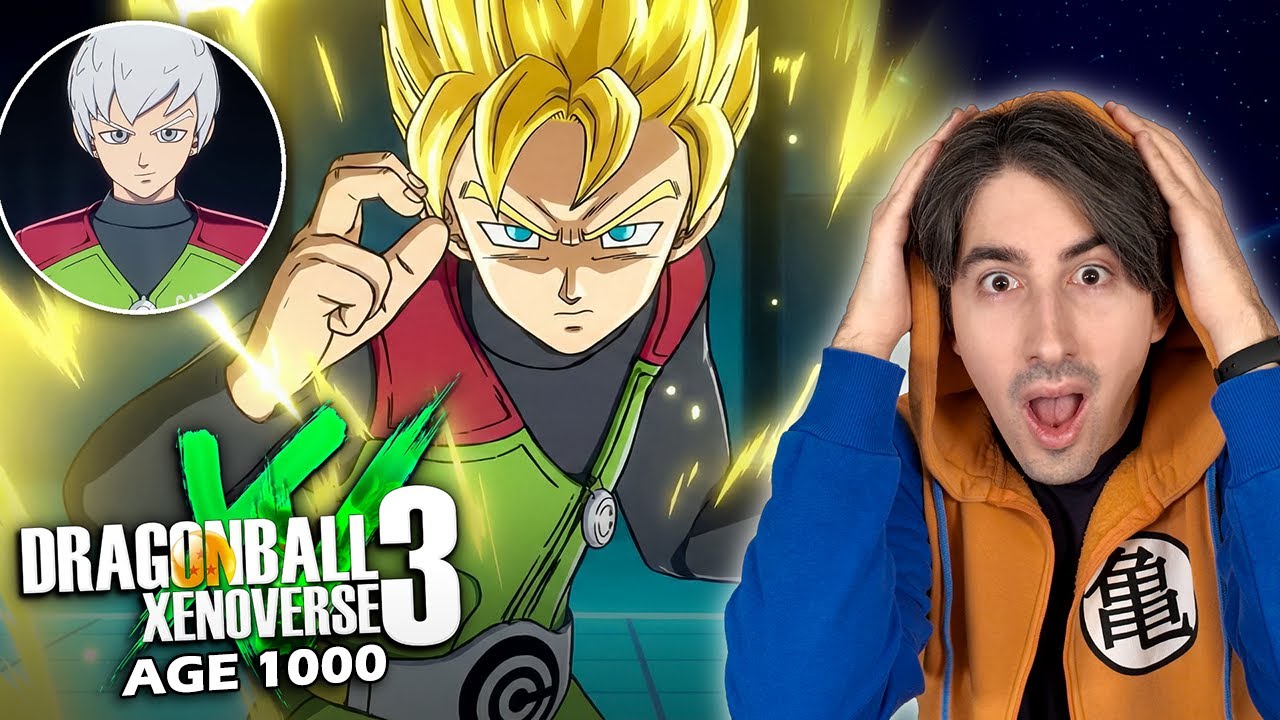 Reazione NUOVO GIOCO Dragon Ball AGE 1000 (Xenoverse 3 è reale?!) 😍 DB New Project Age 1000 ITA