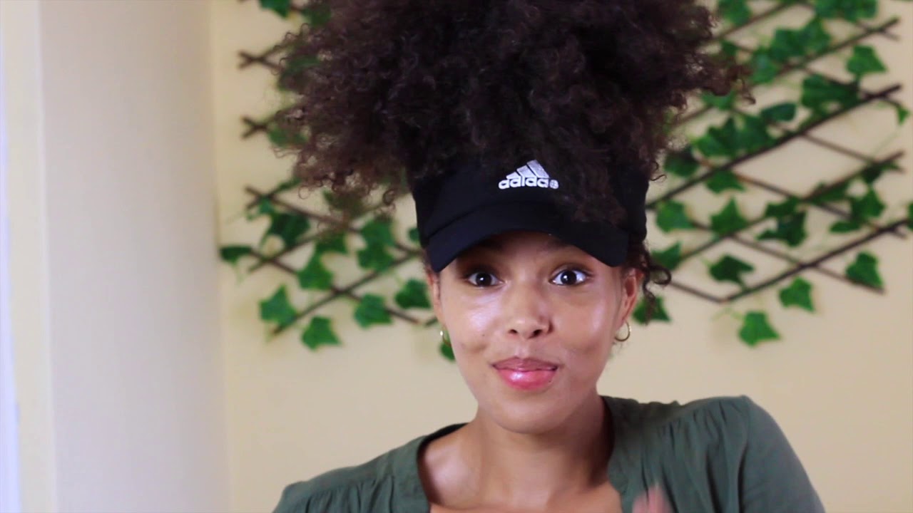 Natural Hair Gym styles | SWEAT FREE // Robyn Ruth Thomas