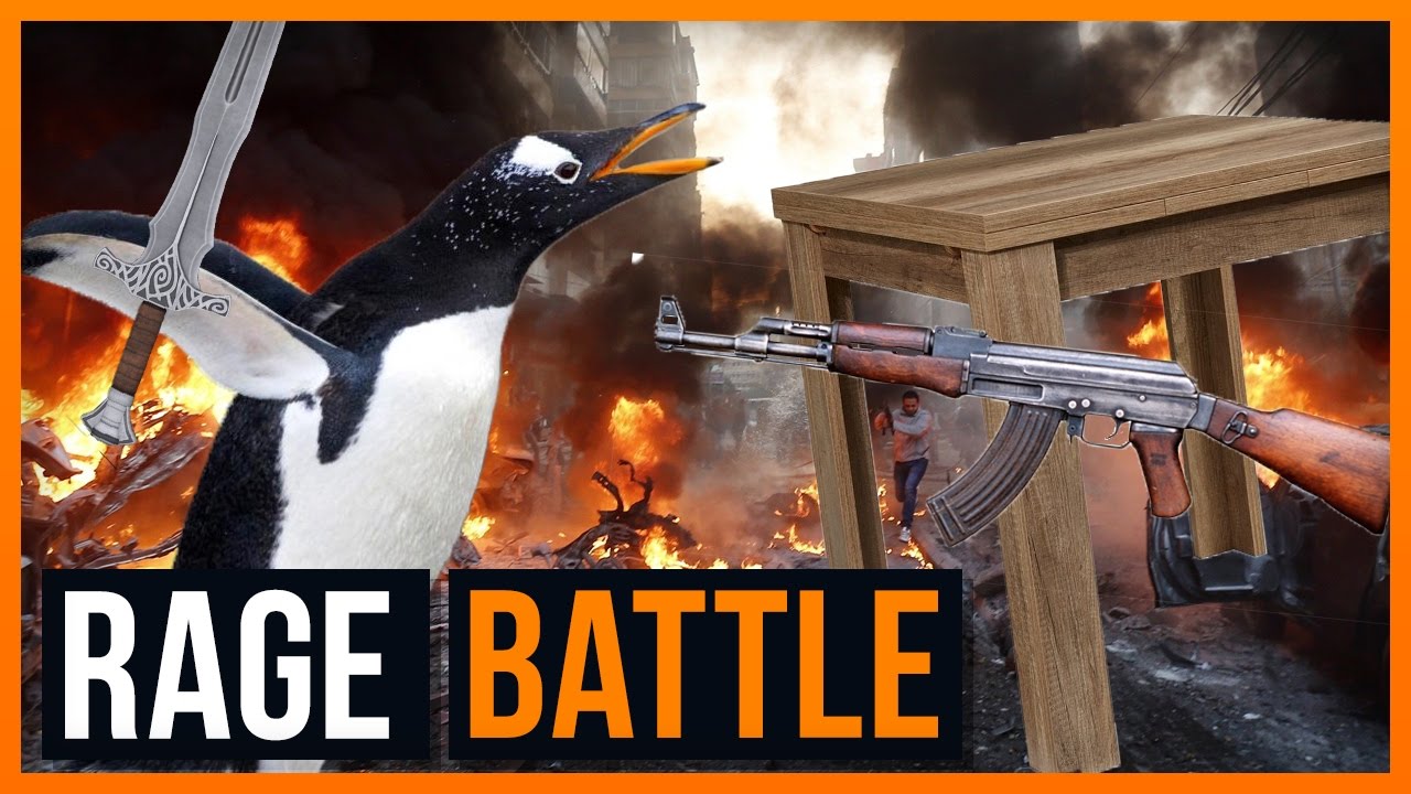 Killer Pinguine und Mörder Tische - Ultimate Battle Simulator - Ricks Rage