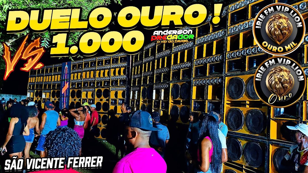 DUELO IRIE FM OURO 1.000 vs IRIE FM OURO !
