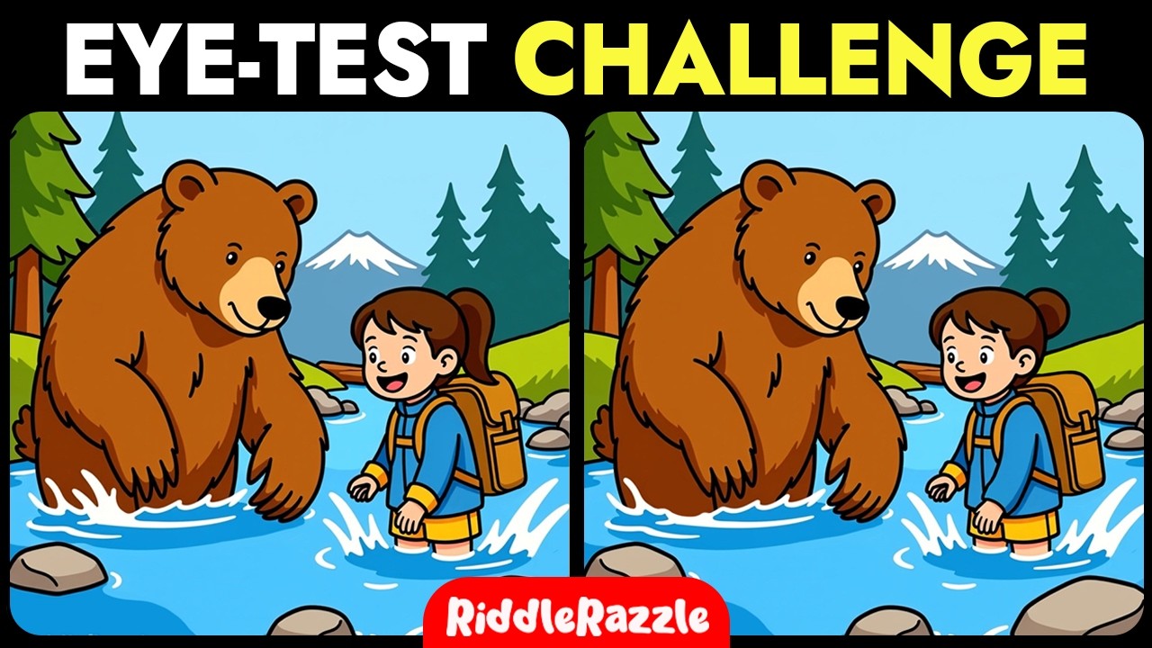 Spot 3 Differences! Train Your Brain: Harder Than It Looks