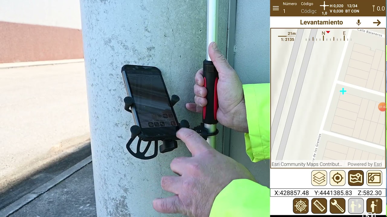 Antena Zeno FLX100 de Leica Geosystems a prueba en fachadas