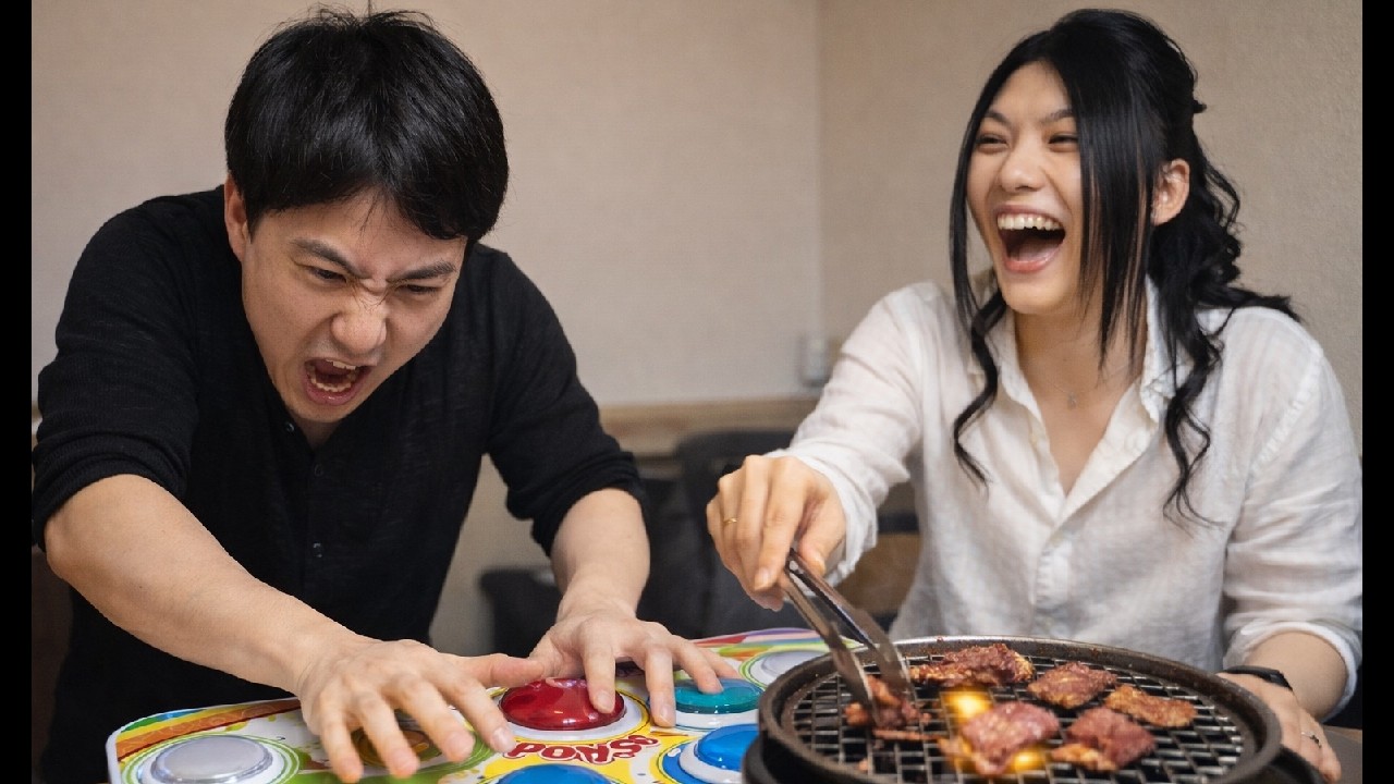 ポプコンでレジェンダリアやってる奴を眺めながら焼肉を楽しむ