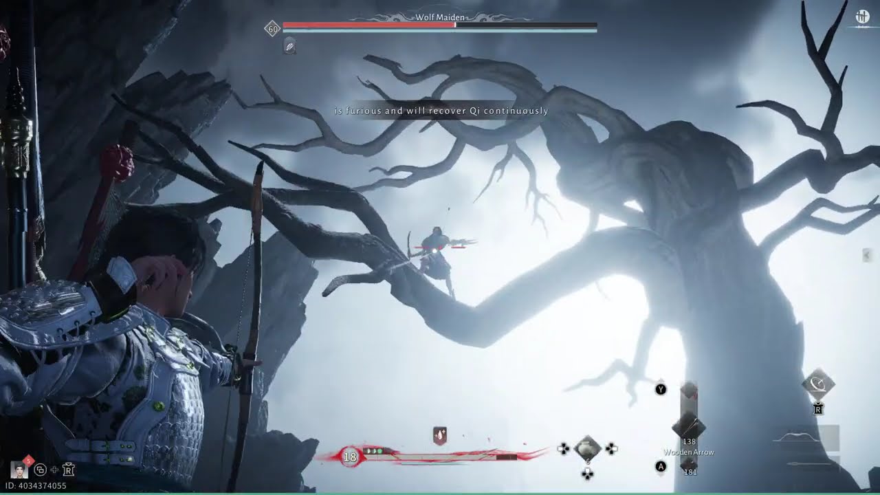 FULL TANK BUILD VS WOLF MAIDEN (LEGEND DIFFICULTY) Where Winds Meet