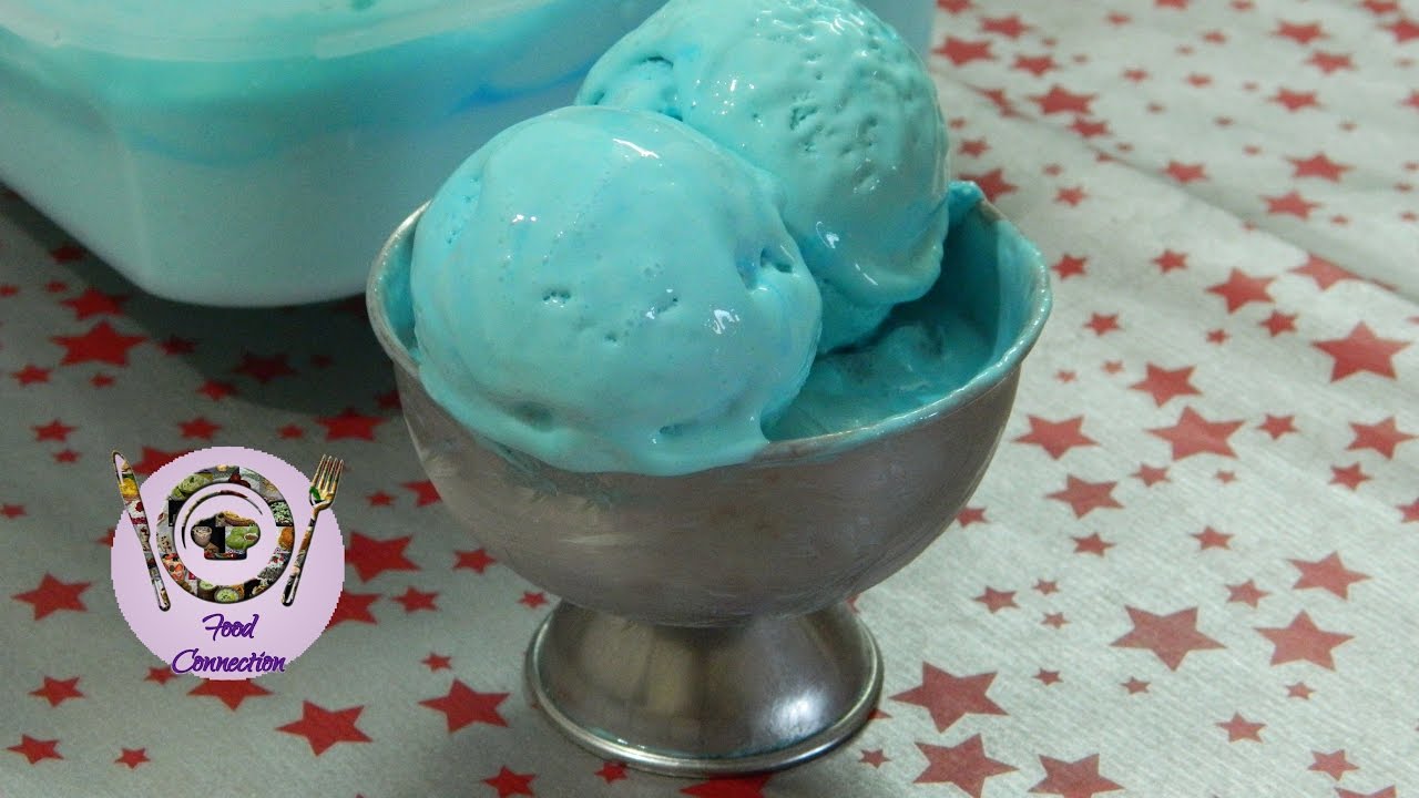 Blue Moon Ice-Cream | Blue Lagoon | Easy And Innovative Recipe - By Food Connection