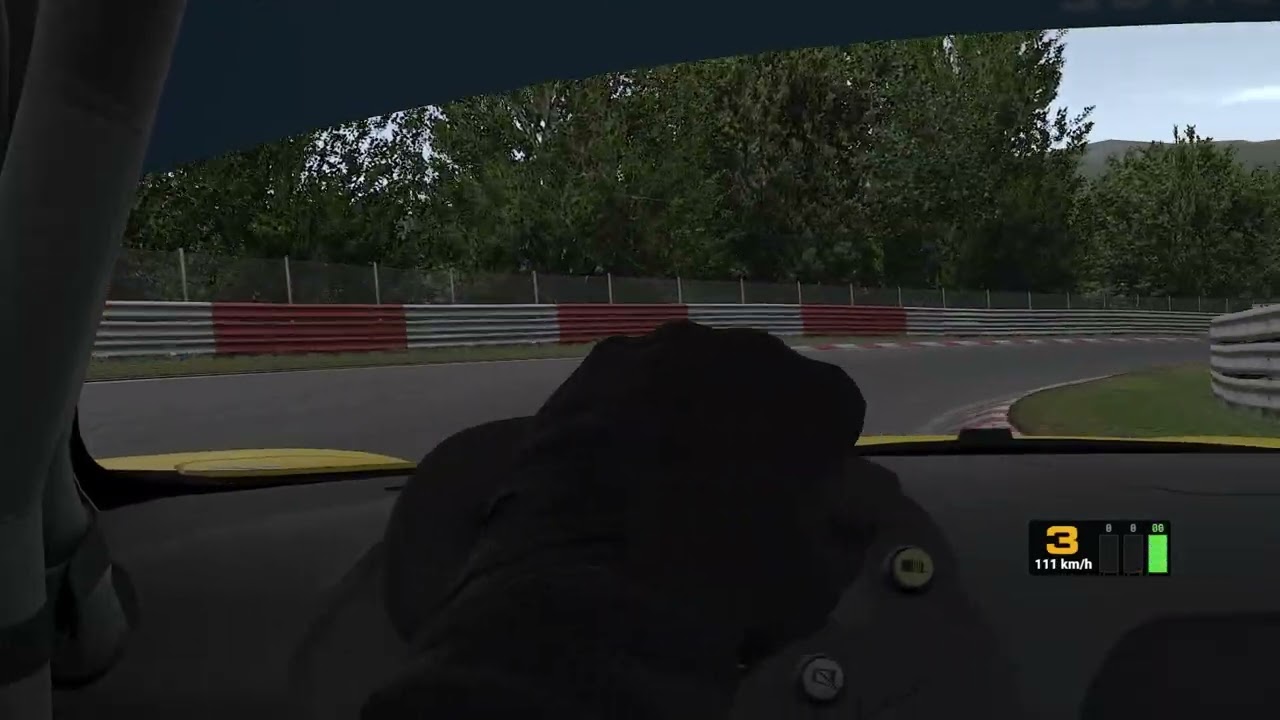 iRacing Onboard Lap: Mercedes AMG GT4 at Nurburgring Combined 25S2 SCC by Falken Tyre