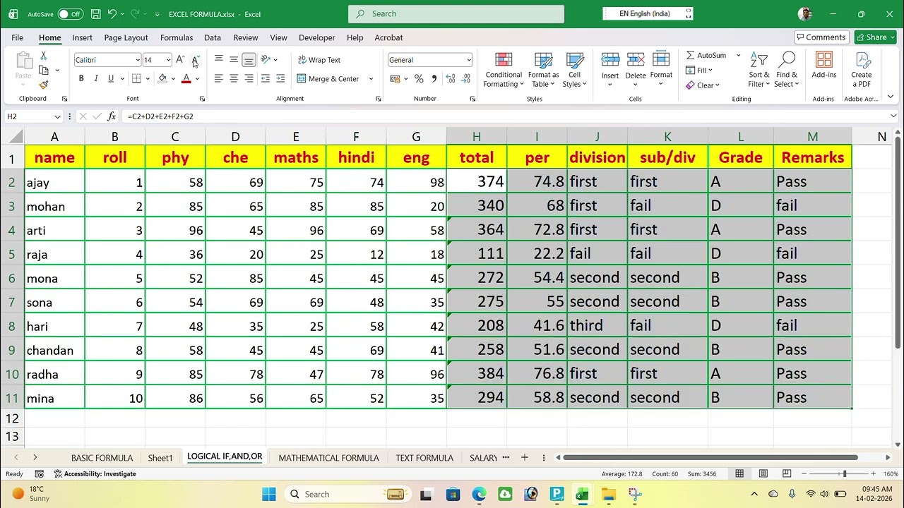 use of find, goto, replace, goto special, select object & selection pane