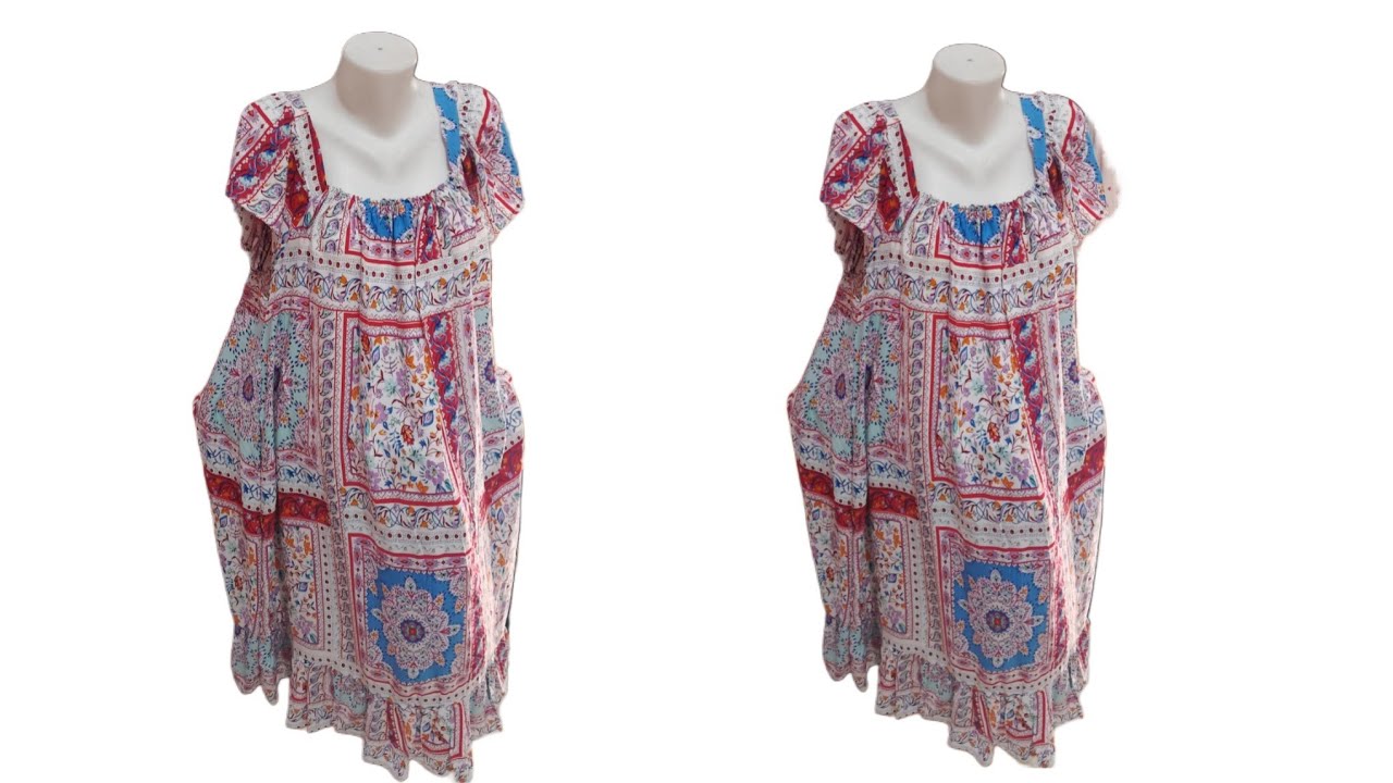#خياطة ڨندورة #صيفية #سامبل لاطاي لكبيرة xxxxl