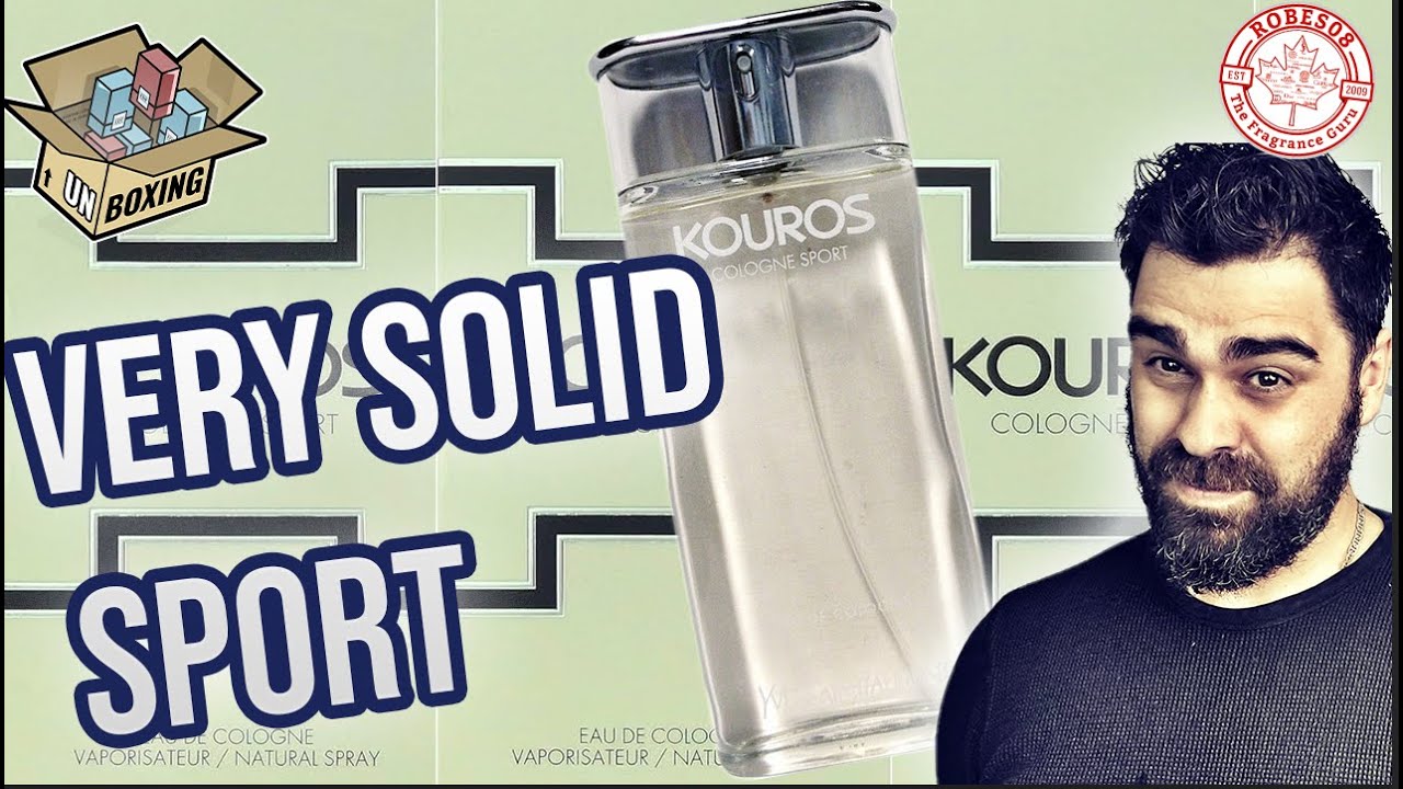 💸  Kouros Cologne Sport by Yves Saint Laurent | Unboxing Series 🎁  SOAPY / CLEAN / THIN KOUROS
