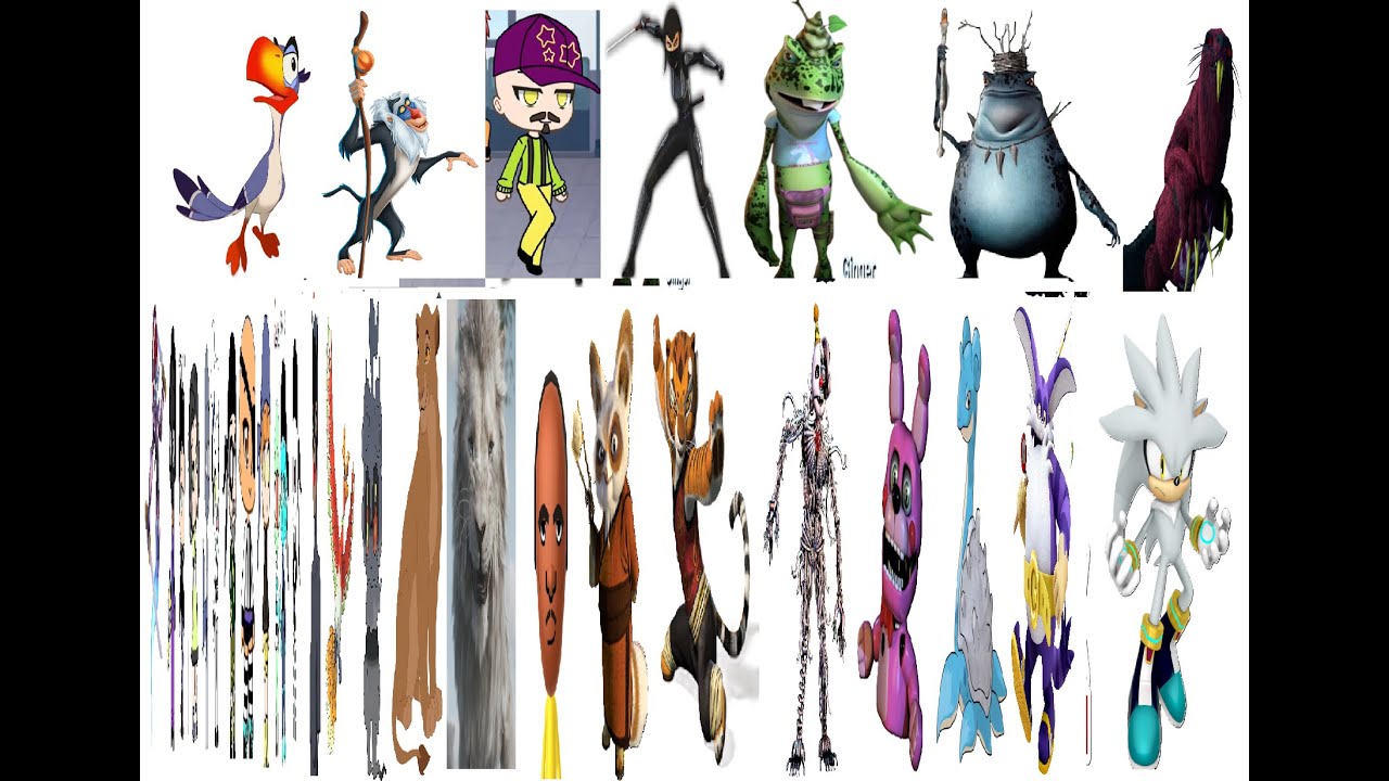 Tarryteeth's favorite characters sing i'm blue part 31