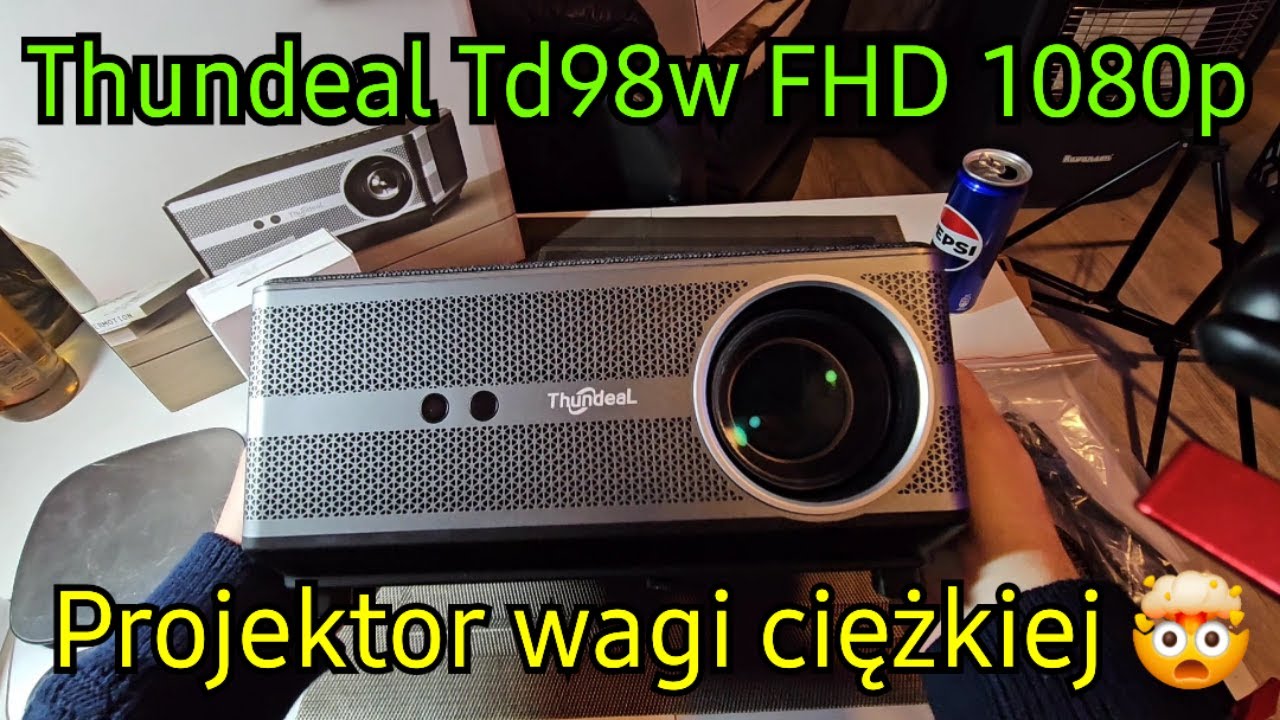 Test projektora Led Lcd Thundeal Td98w