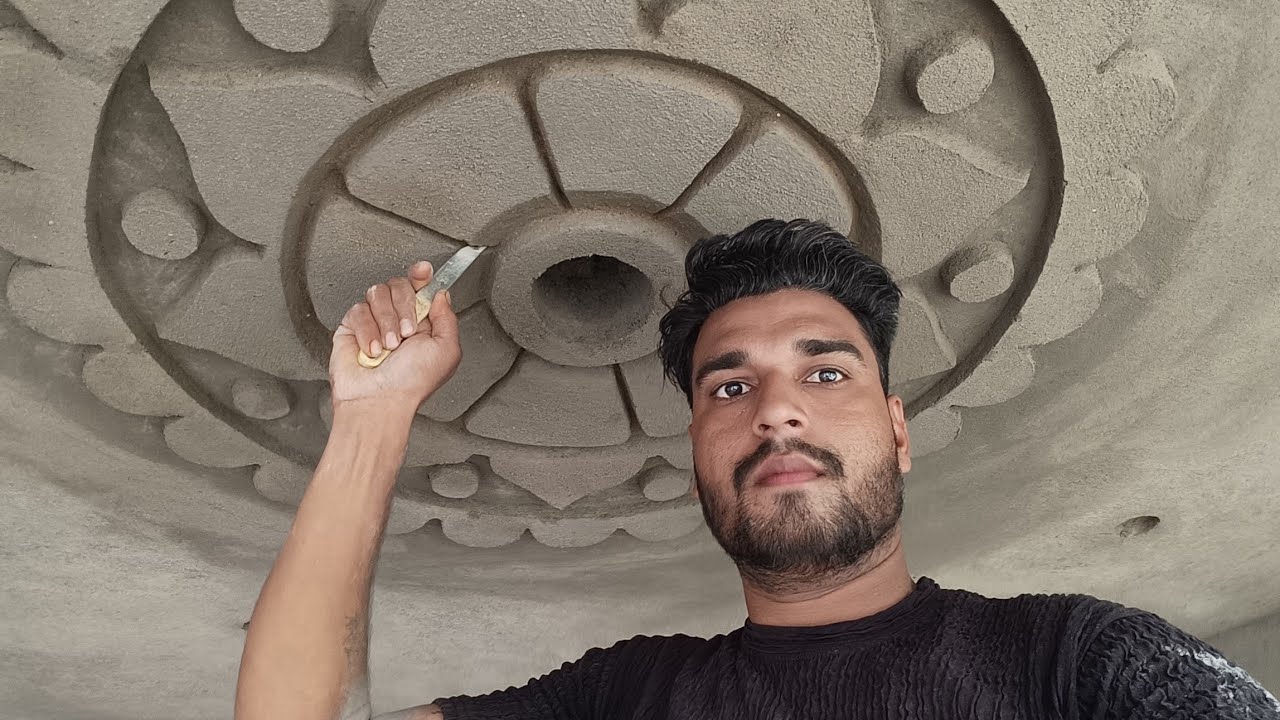 सीमेंट फूल कैसे बनाते हैं। Amazing 🤩 की देखिए