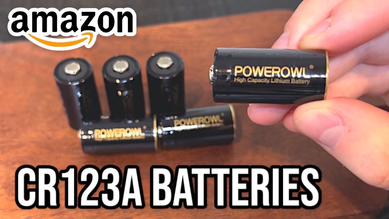 Обзор литиевой батарейки CR123A 3 В | POWEROWL