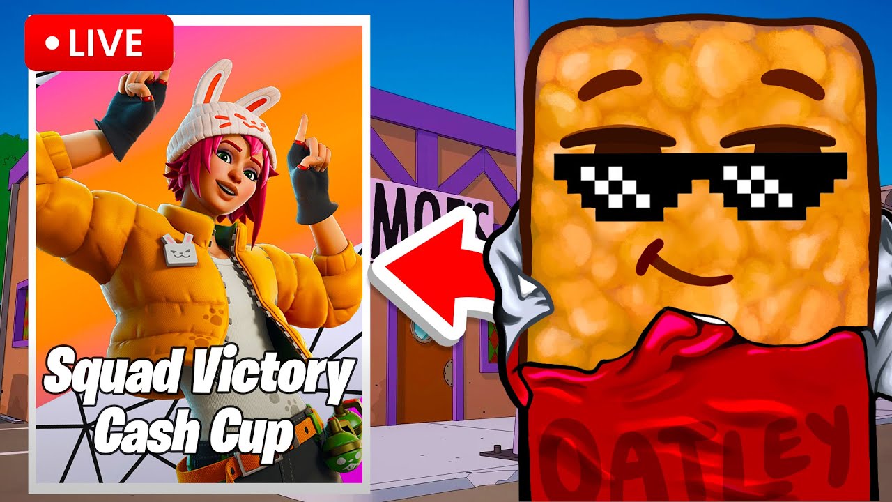 🔴LIVE - SQUAD VICTORY CASH CUP (Fortnite)
