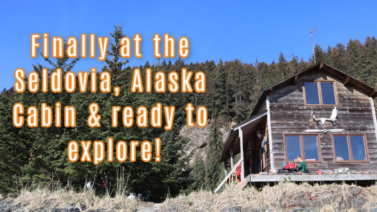 Finally at the Cabin! Time to explore...octopus, fossils, and bears, OH MY! This Alaska Life Vlog