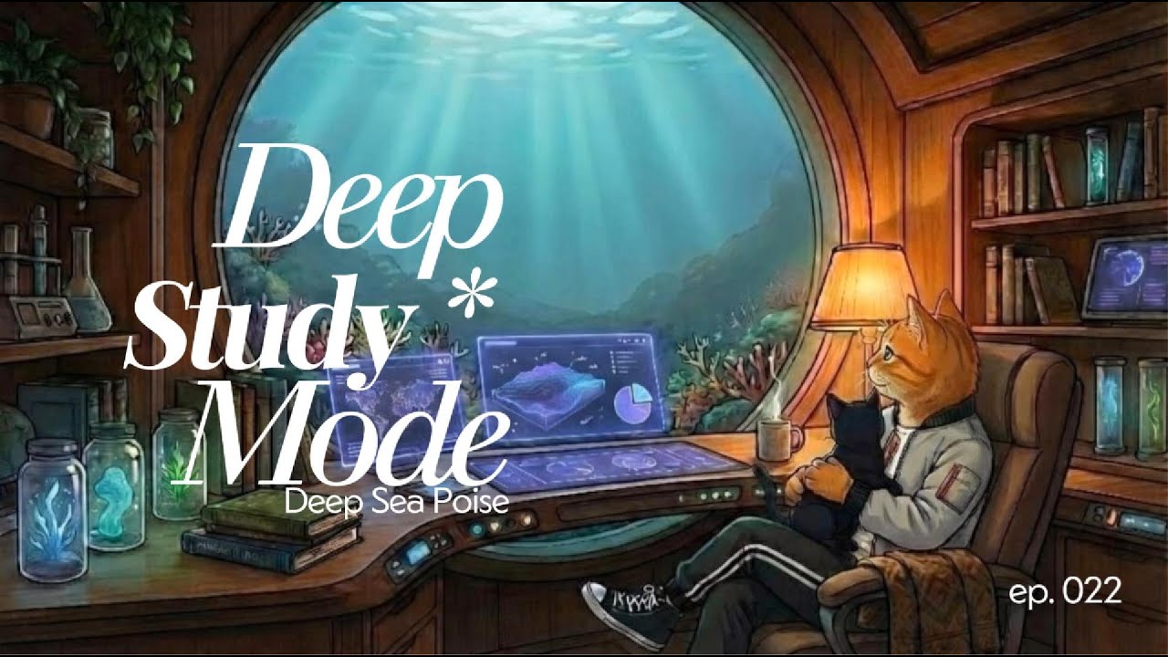 Minimal Lofi for Deep Study | Deep Study Music | Focus & Concentration (Deep Sea Poise)