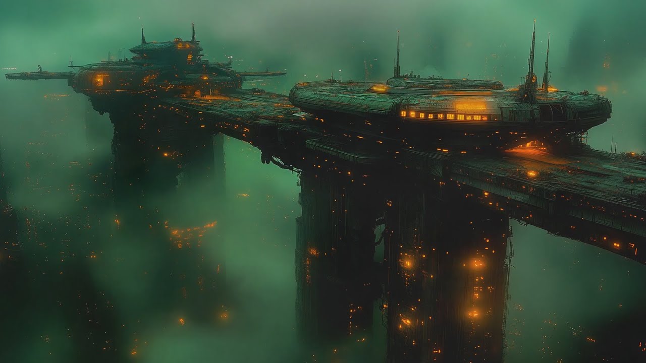 Unknown Space - Dystopian Atmospheric Dark Ambient Music - Post Apocalyptic Ambient Muaic 2025