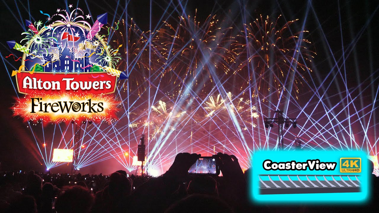 Alton Towers Fireworks 2022 4K