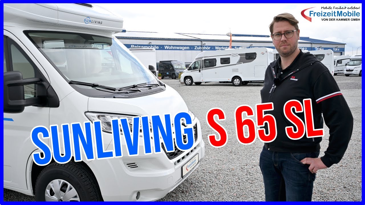 Sun Living S65 SL X-TRA Edition Modell 2021 - Einzelbetten mit großer Heckgarage