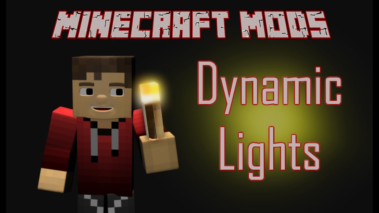 Minecraft Mod Showcase : Dynamic Lights Mod