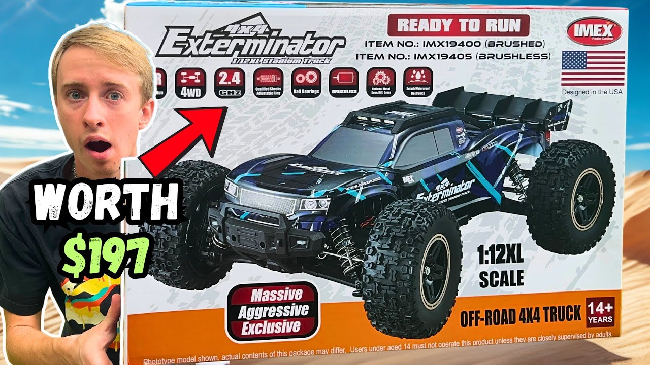 Najlepszy model Basher w skali 1/12? IMEX Exterminator Brushless RC!