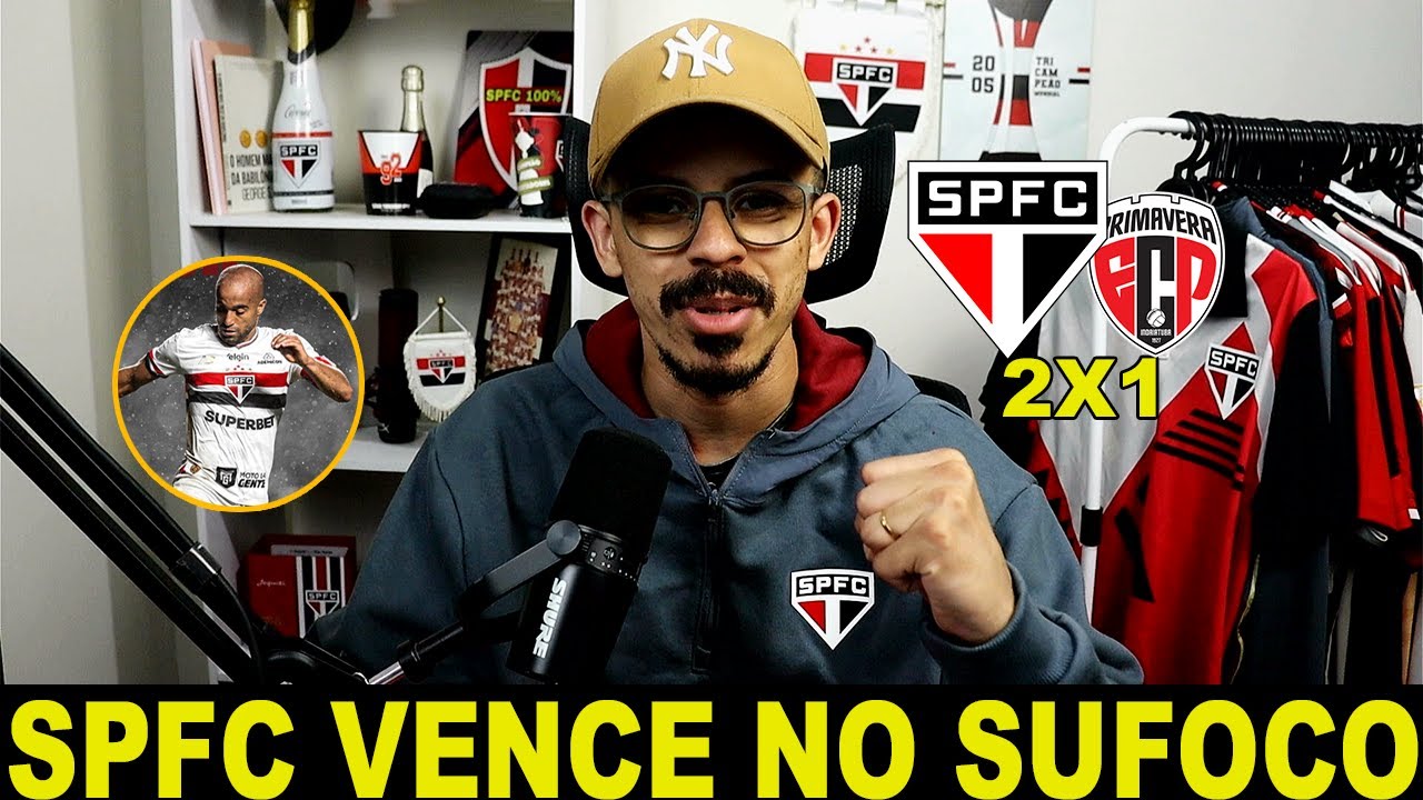 VITÓRIA NO SUFOCO E ESPERANÇA! SÃO PAULO 2X1 PRIMAVERA - PÓS JOGO PAULISTÃO 2026 | SPFC ESTÁ NO G8