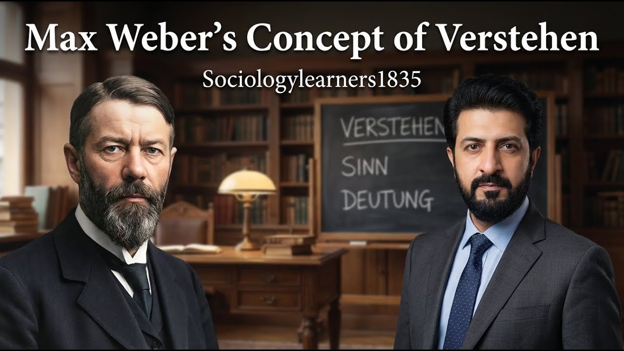 Max Weber&rsquo;s Concept of Verstehen & Value-Free Sociology | Sociology