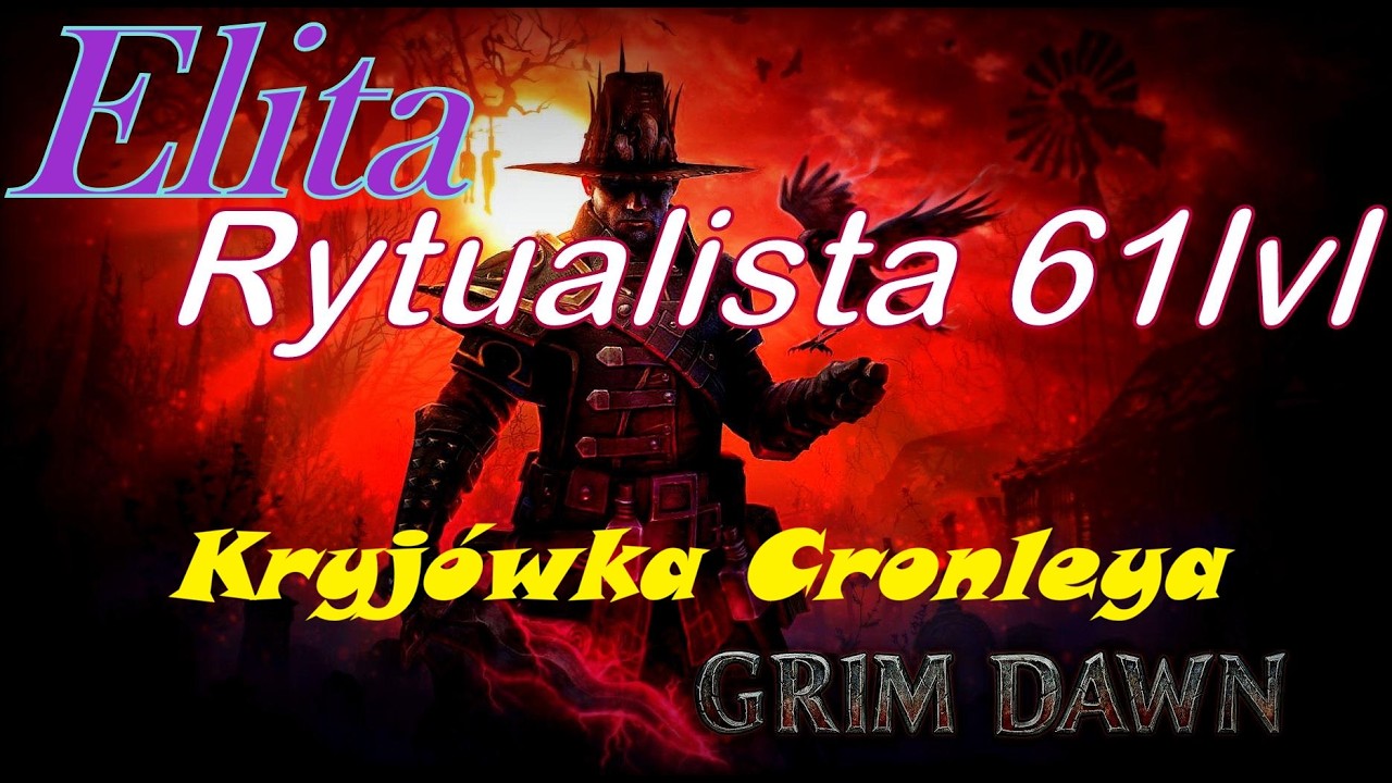 Grim Dawn - Rytualista 61lvl Przywołania Vs Kryjówka Cronleya | Elita.