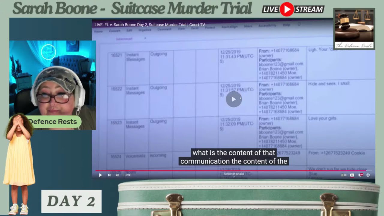 SHOCKING TEXT EVIDENCE from Sarah's Phone Exposed! Could this show Pre-meditation? 