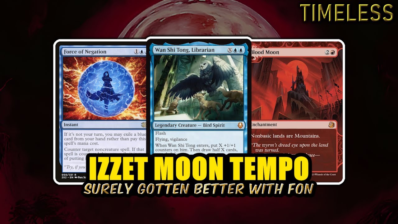 Moon Bug Fixed ☑️ FON Available☑️🦉 Owl Check ☑️ — Izzet Moon | Timeless BO3 | MTG Arena