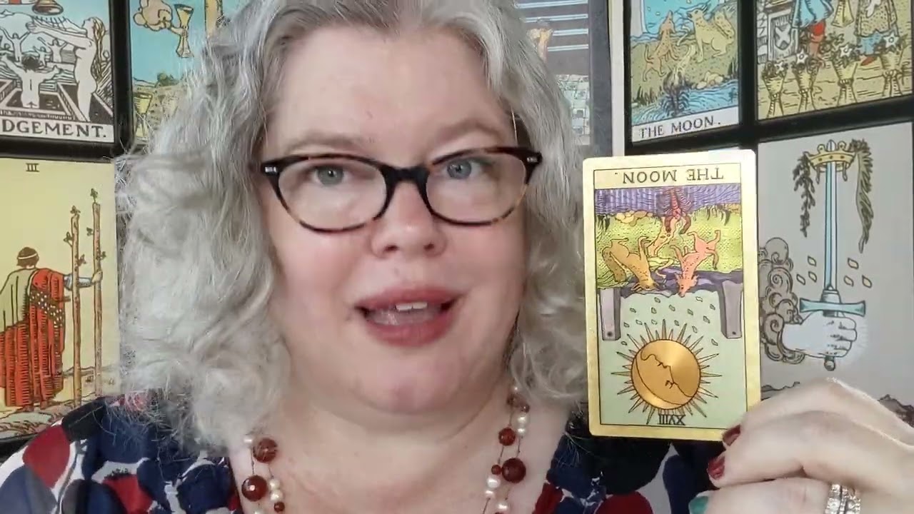 Wednesday Card: Moon reversed