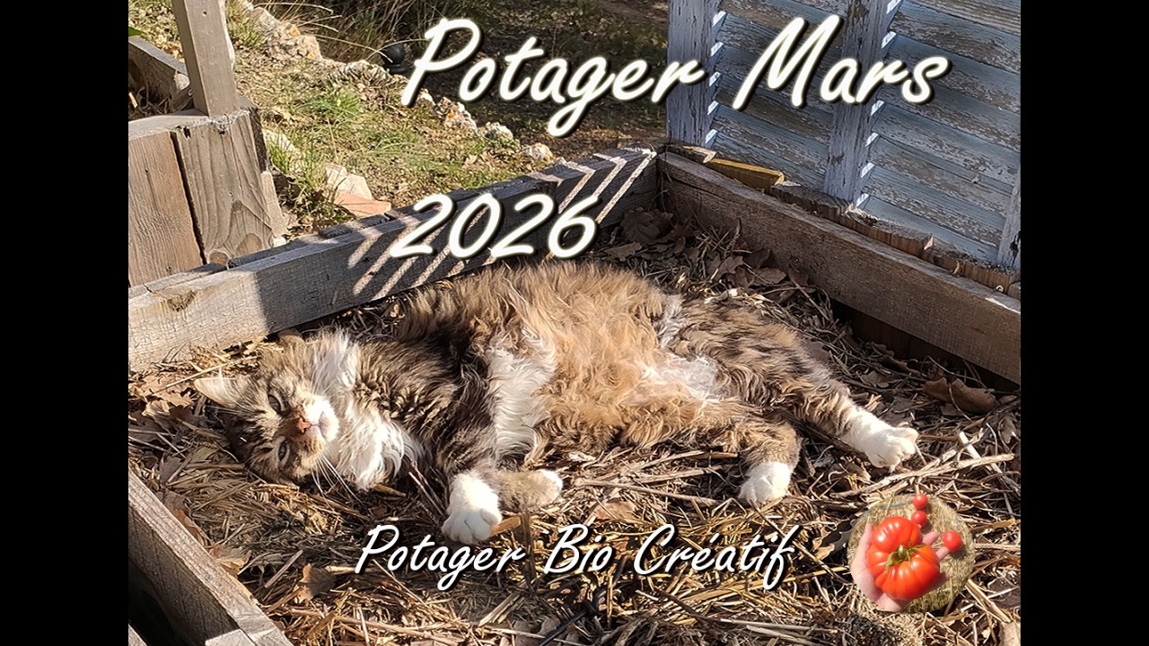 Le POTAGER de MARS 2026