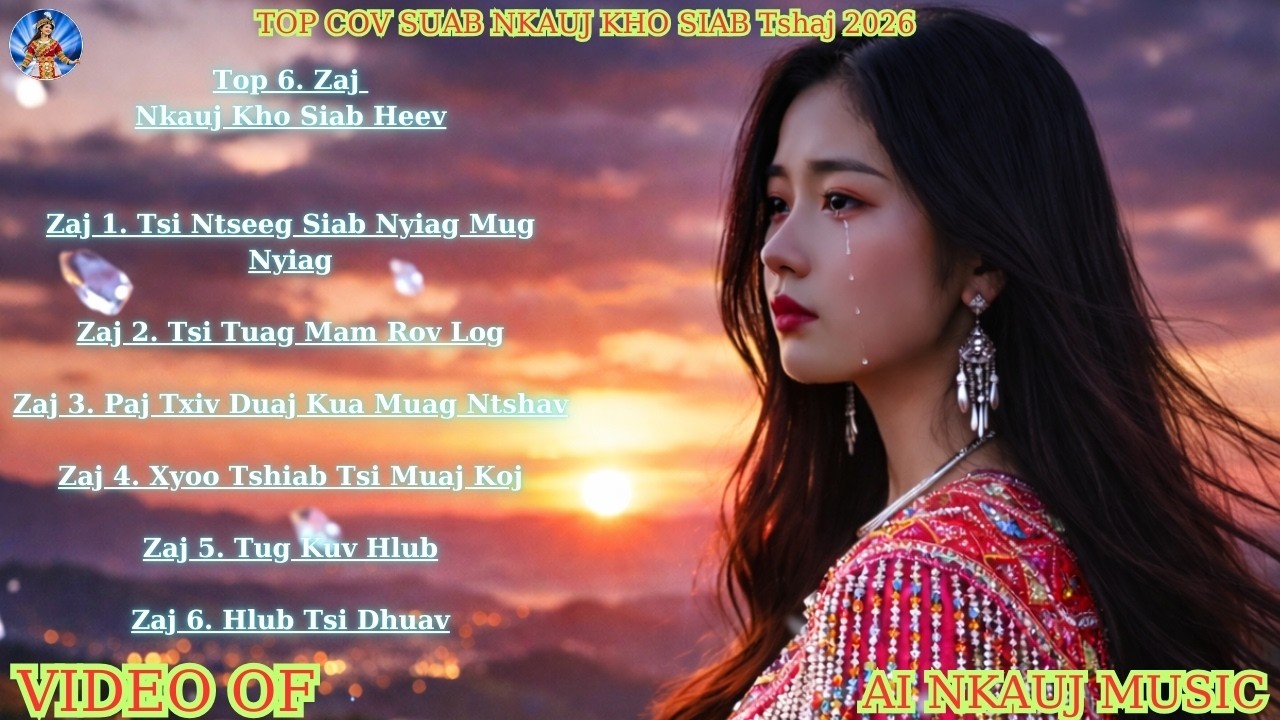 Top 5 Zaj Suab Nkauj Kho Siab Tu Siab ll Ai Nkauj Music Cover#NkaujKhoSiab#nkaujkhosiabheev