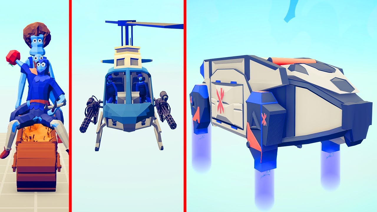 Evolution of Army Transport | Stone Age to Space Age | TABS - Totally Accurate Battle Simulator