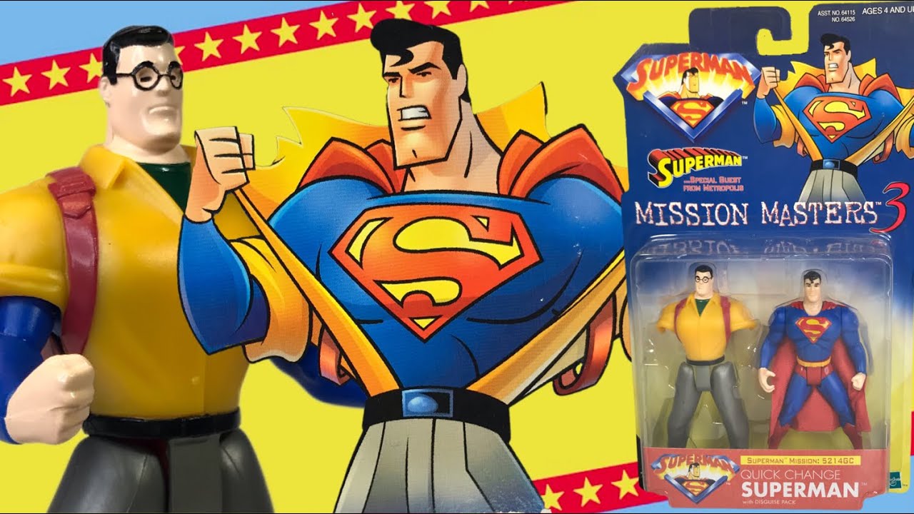 2001 Quick Change Superman by Hasbro Unboxing Review