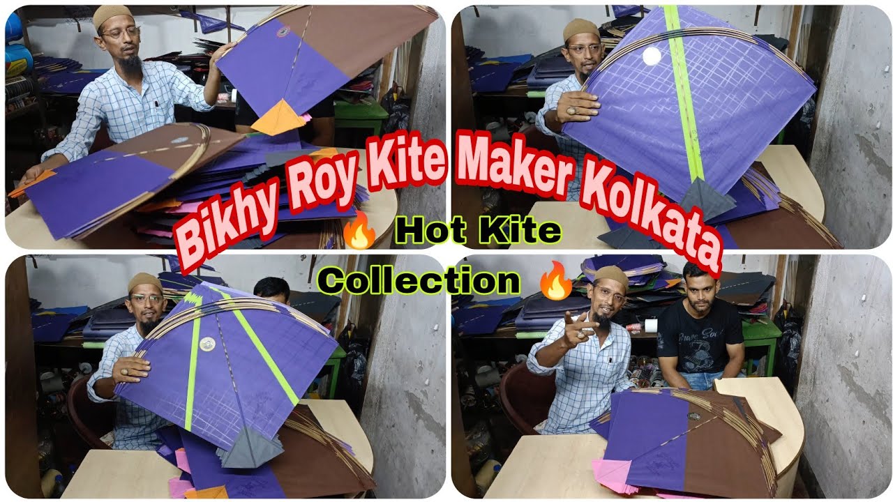 Kite Maker In Howrah🔥Brand Name Is Bikhy Roy | Lajawab Patang 👍😍@thewashifkiteemporium