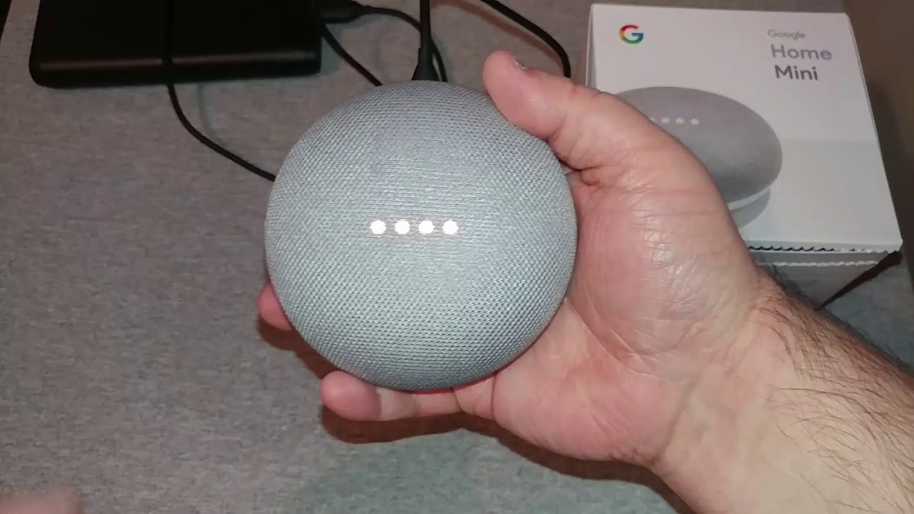 Как выполнить сброс настроек Google Home Mini к заводским.