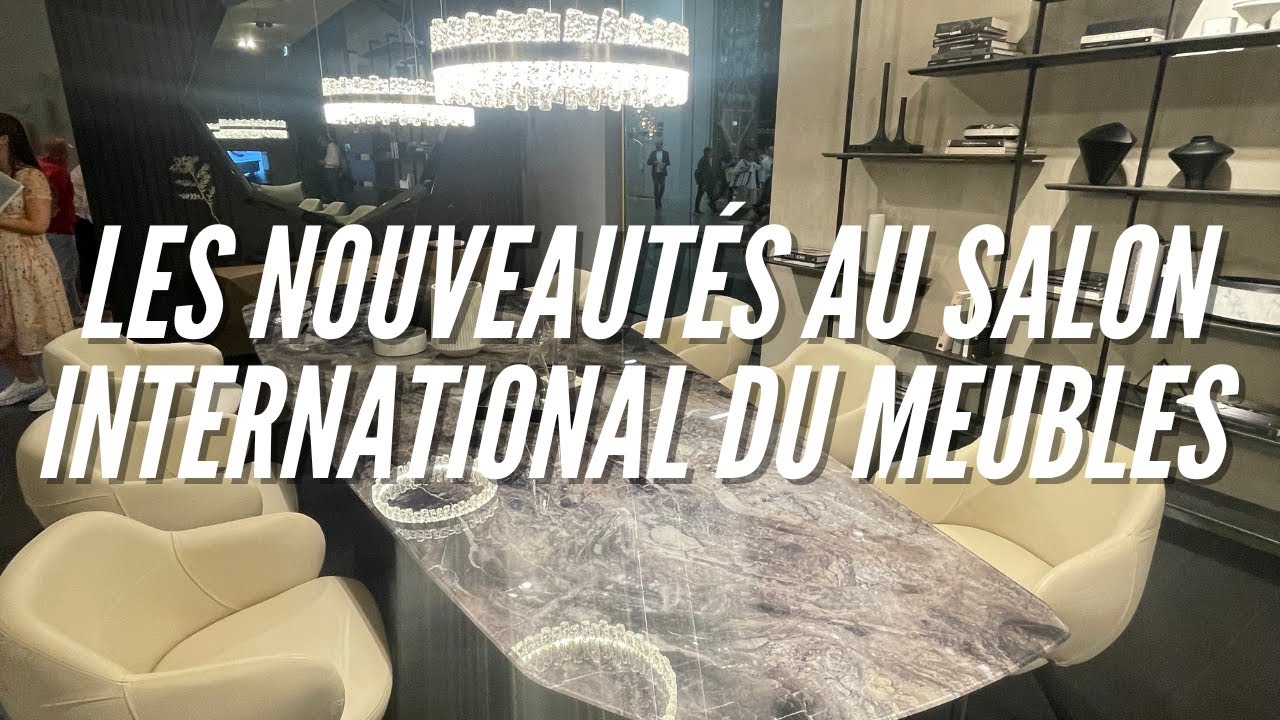 On vous emmène au Salon international du meuble de Milan ! Découvrez en exclusivité les nouveautés 🤩