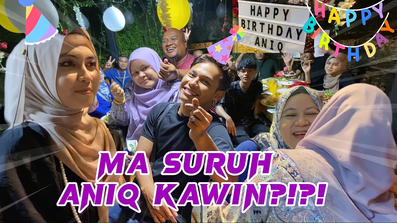 FIERA & FAMILY SURPRISE BIRTHDAY ANIQ!! ANIQ TERHARU?!?!