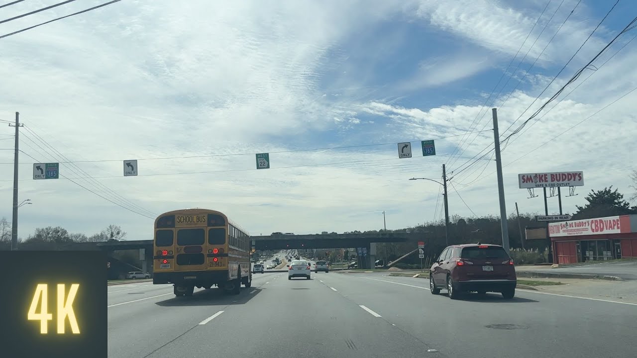 Columbus, GA: Macon Road & 13th Street [4K]