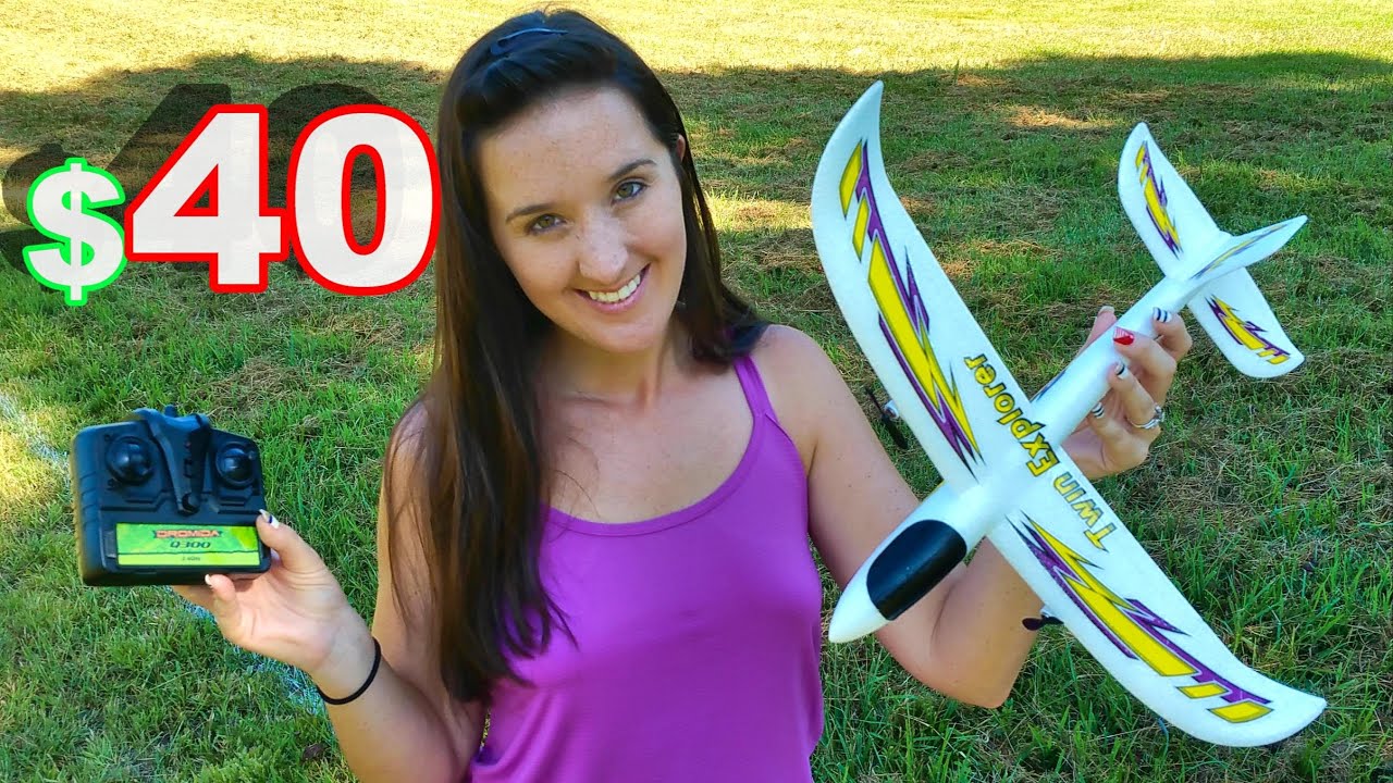 Dromida Twin Explorer Durable Beginner RC Plane Review and Flight - TheRcSaylors