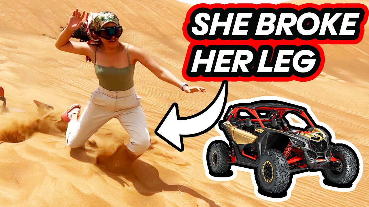 INSANE DUNE BUGGY ACCIDENT IN DUBAI!!!