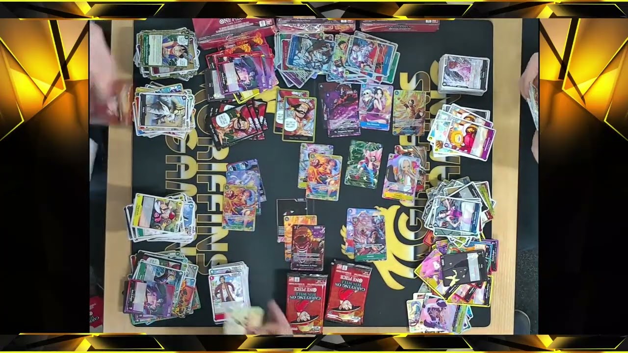 Opening a whole case of OP13 One Piece TCG