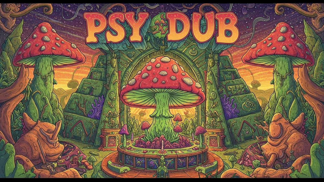 Magic Mushrooms Trip - Psy Dub Mix (Psychill Dub, PsyDub Chill Out, Psy Dub Ambient)