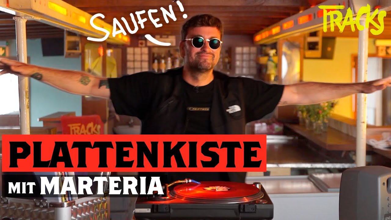 Marteria über Techno, Qualitätsbeats und bizarre Fotos mit Snoop Dogg | Arte TRACKS Plattenkiste