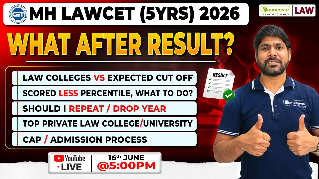 MH LAW CET 5 Years 2026 Result Analysis | What After Result? College vs Expected Cut Off | CAP Round