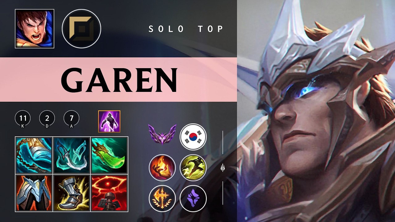 Garen Top vs Jax - KR Master Patch 26.05
