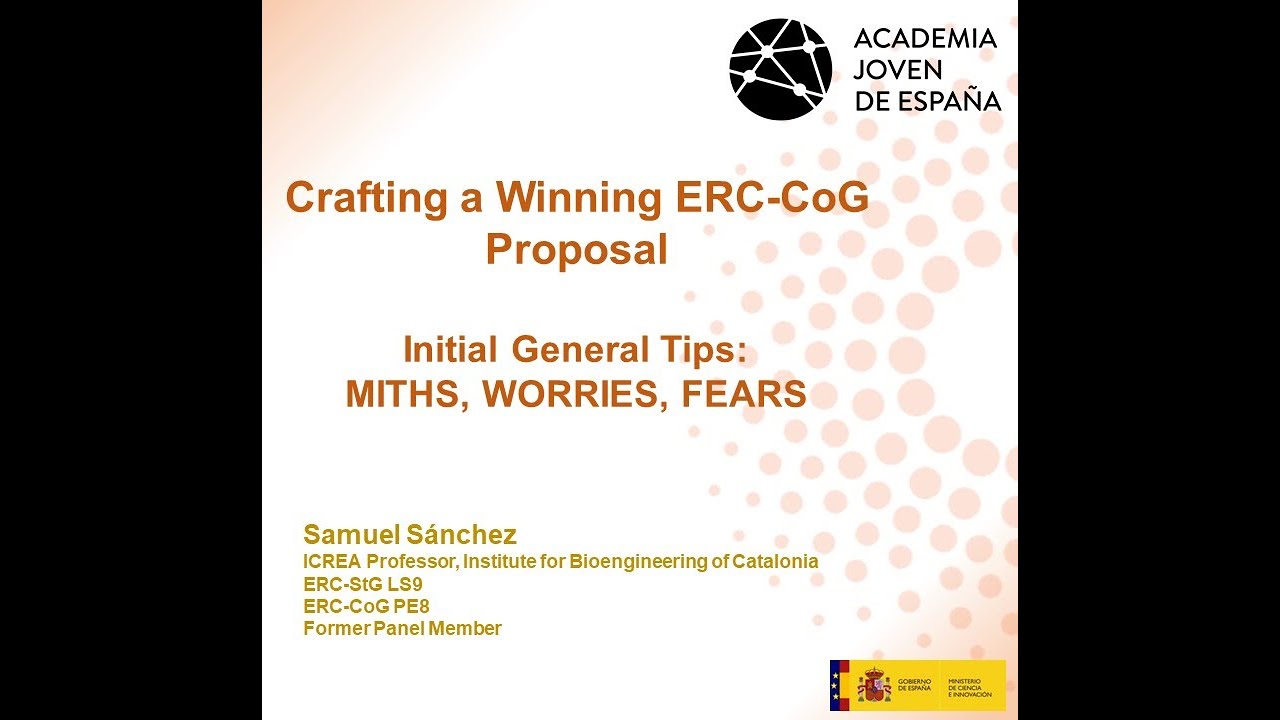 Crafting a Winning ERC-CoG Proposal